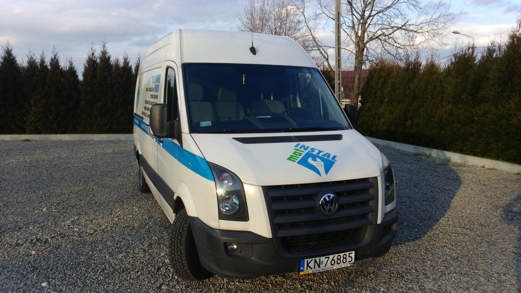 VW CRAFTER Z ZABUDOWĄ DO CZYSZCZENIA KANALIZACJI